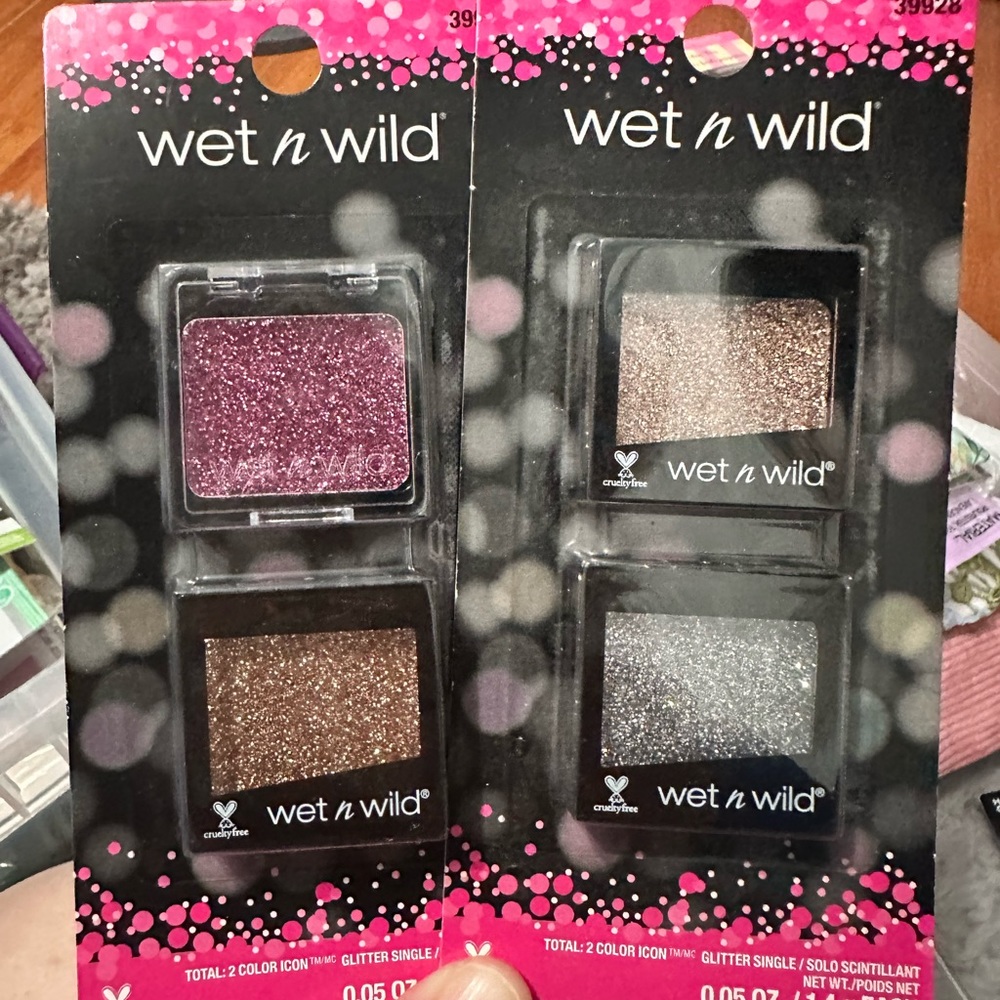 Wet N Wild Glitter Eyeshadow Combo